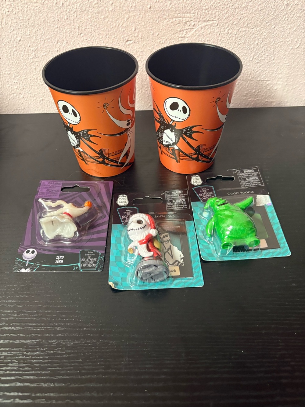 Disney Nightmare Before Christmas 5 Piece Jack Zero Oogie Boogie Lot NEW